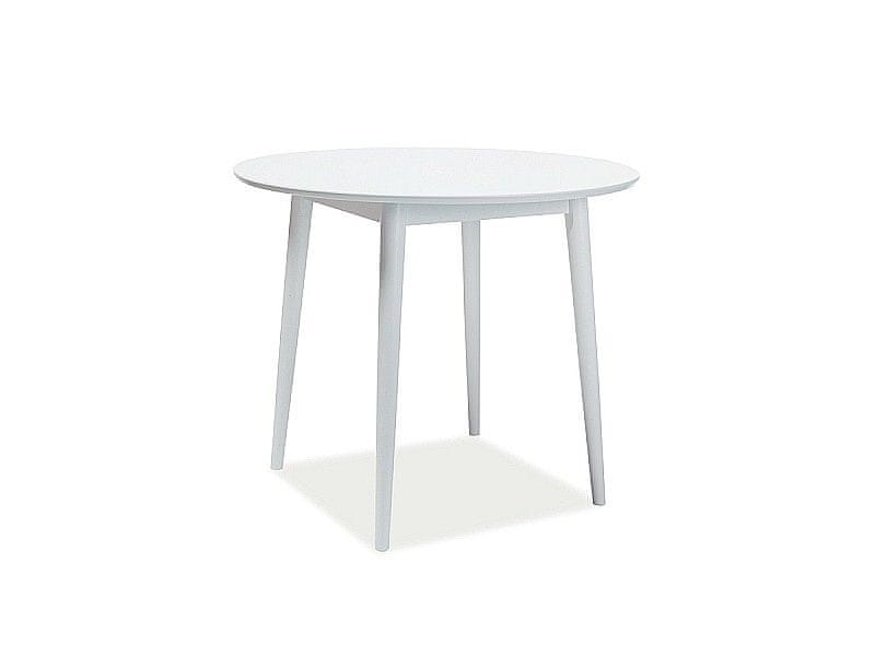 Veneti Malý jedálenský stôl ZBIGNIEW - biely